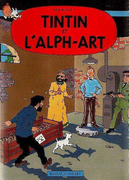 Tintin Et Lalph Art Octobre 1986 